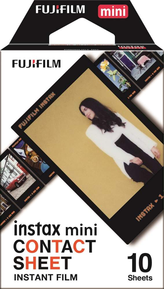 Fuji Instax Mini contact sheet Sofortbildfilm