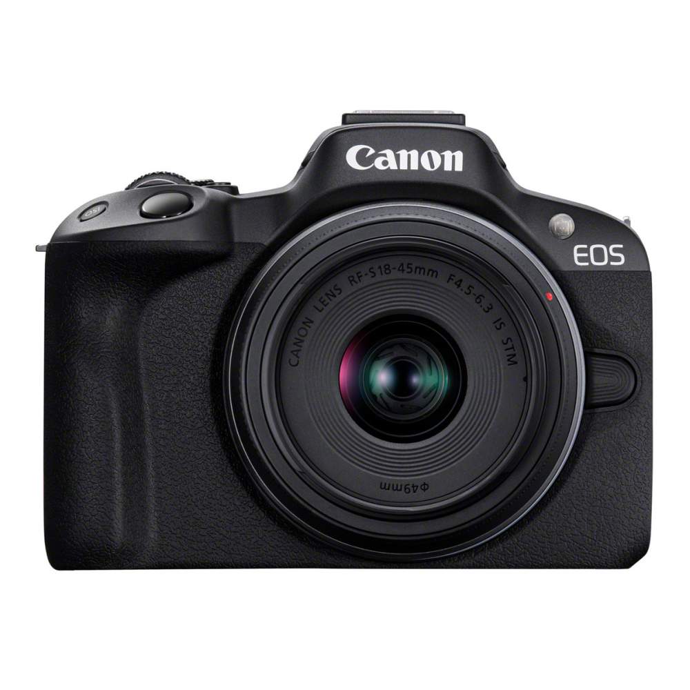 Canon EOS R50+RF-S 18-45mm IS STM black PH Set