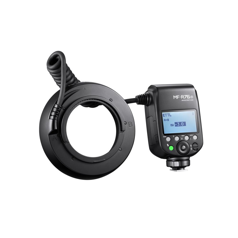 Godox MFR76N Macro Ringlicht TTL Nikon