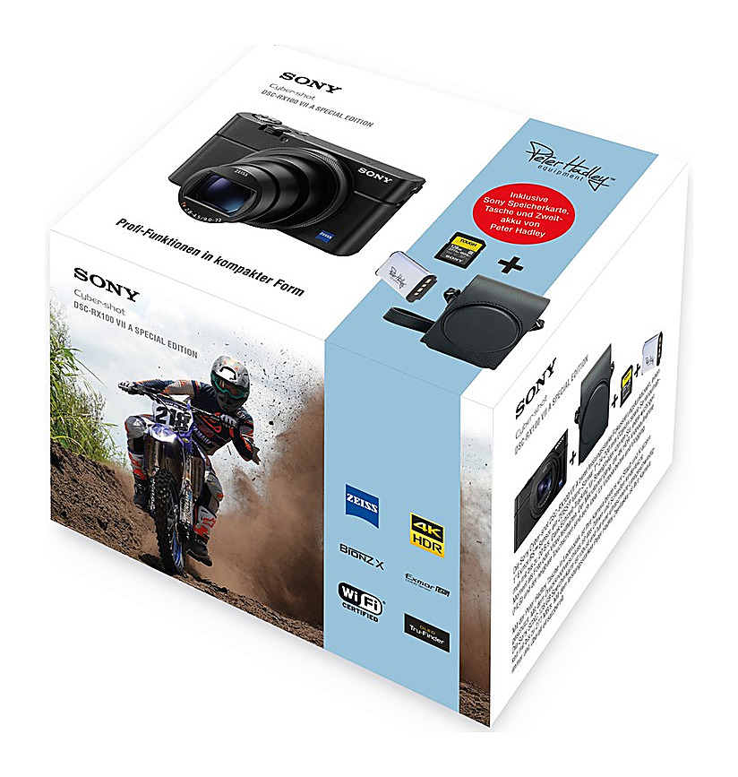 Sony DSC-RX100 VII A Special Edition sw Kompaktkamera/ Tasche/ 128GB/ Akku