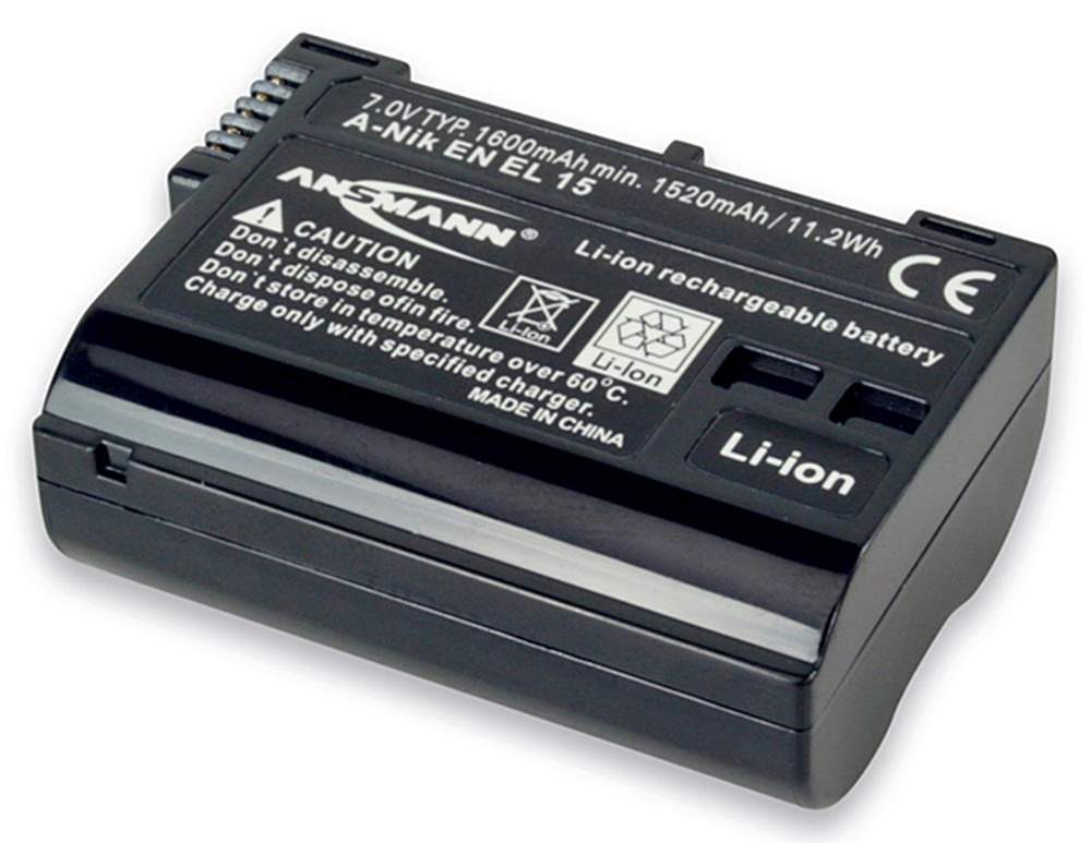 Ansmann EN-EL15 Lithium-Ionen Akku