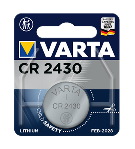 Varta Electronics CR 2430 Knopfzelle