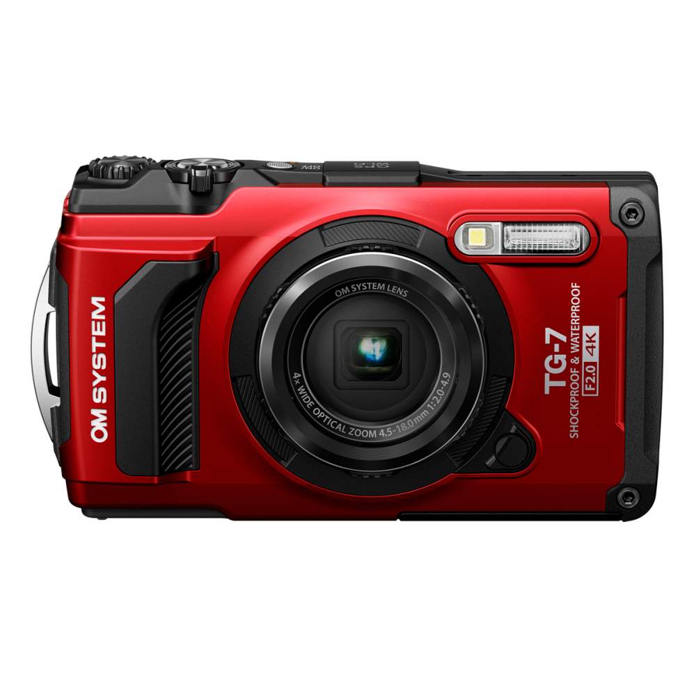 OM System TG7 rot Digitalkamera