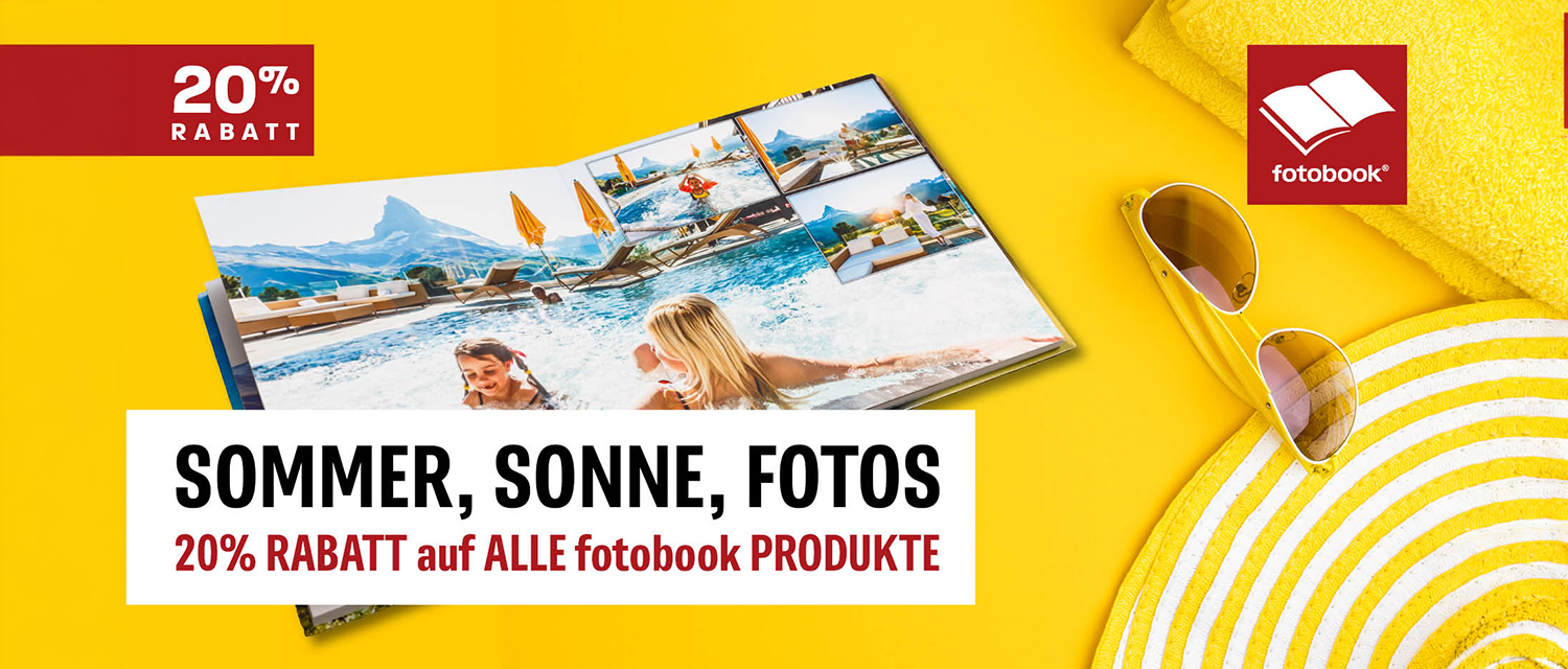 Fotobook Sommeraktion 2026
